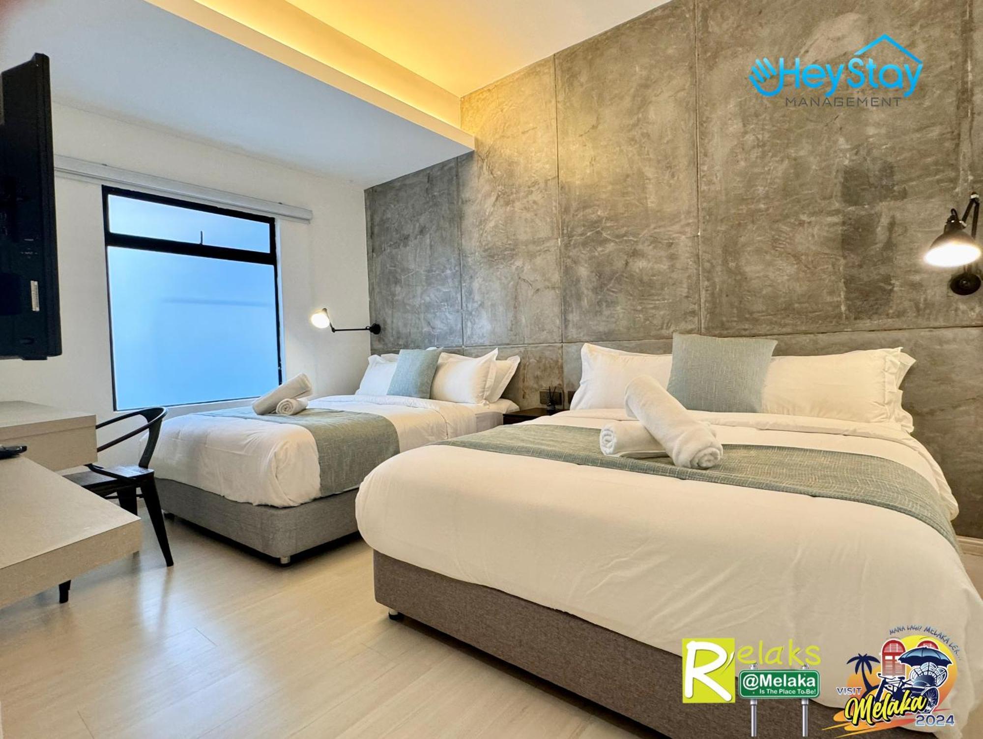 Modern Cave Guest House Walking Distance 5Mins To Jonker Malacca Exterior foto